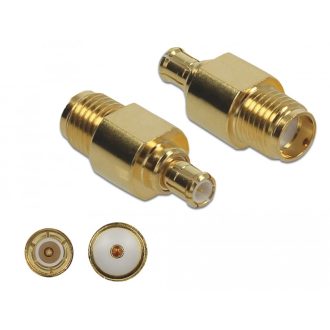 Delock Adapter SMA-hüvely apa MCX-dugó 10 GHz (89959)