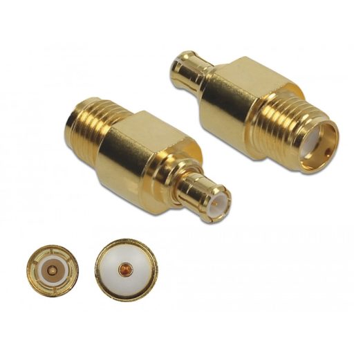 Delock Adapter SMA-hüvely apa MCX-dugó 10 GHz (89959)