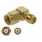 Delock Adapter RP-SMA-dugó apa SMA csatlakozóhüvely 90  10 GHz (89978)