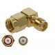 Delock Adapter RP-SMA-dugó apa SMA csatlakozóhüvely 90  10 GHz (89978)