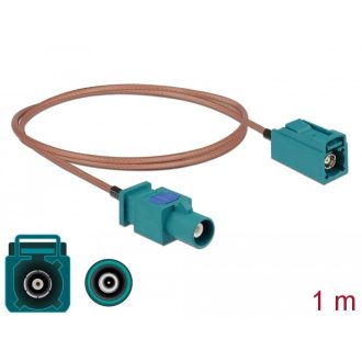   Delock Antennakábel FAKRA Z-dugó > FAKRA Z-hüvely RG-316 1 m (90003)