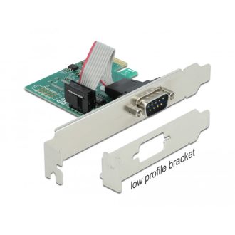   Delock PCI Express Kártya > 1 x RS-232 soros csatlakozó (90006)