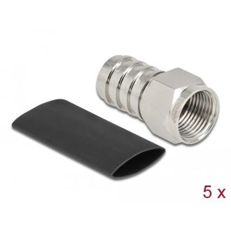   Delock F apa RG59 krimpelésére illeszkedő süllyesztő csővel (90032)