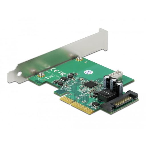Delock PCI Express Kártya - 1 x belső USB 3.2 Gen 2 Kulcs B, 20 tűs anya csatlakozó (90068)