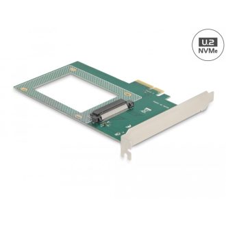   Delock PCI Express x4-kártya - 1 x belső U.2 NVMe SFF-8639 (90081)