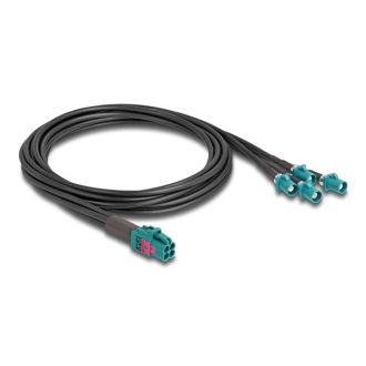   Delock Mini FAKRA Z quad kábel anya - 4 db. FAKRA Z A-típusú apa (90125)