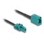 Delock Mini FAKRA Z quad kábel anya - FAKRB Z B-típusú quad anya (90129)