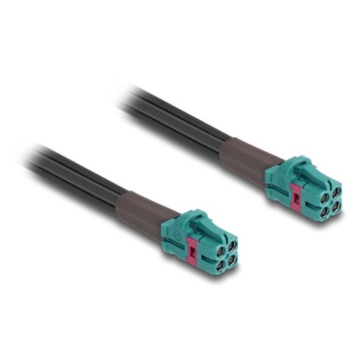 Delock Mini FAKRA Z quad kábel anya - Mini FAKRA Z B-típusú quad anya (90139)