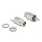 Delock DC csatlakozó anya 5,5 x 2,1 mm-es forrasztott foglalatfej verzióval - kerek 20 V / 10 A (90174)
