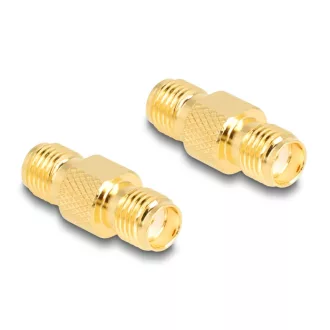   Delock Adapter, SMA csatlakozóhüvely apa SMA csatlakozóhüvely HBI59-1 (90196)