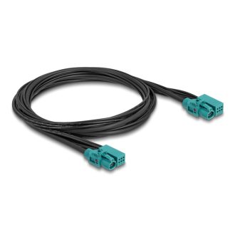   Delock HDMTD Z kábel szimpla + Táptűs (Powerpin) anya - HDMTD Z szimpla + Táptűs anya 1 m (90337)