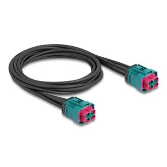   Delock HDMTD Z quad kábel anya - HDMTD Z quad anya 1 m IP67 védelmi osztályú (90342)