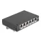 Delock Mini asztali patch panel, RJ45 aljzat, 6 port, Cat.6A, árnyékolt, fekete (90379)