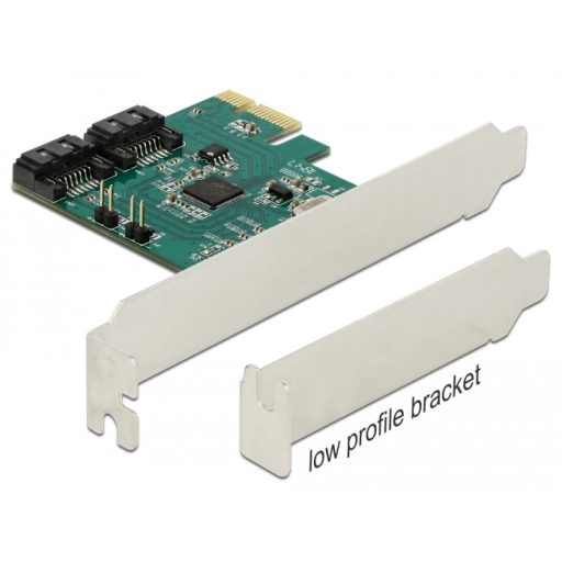 Delock 2 portos SATA PCI Express Kártya RAID-del (90393)