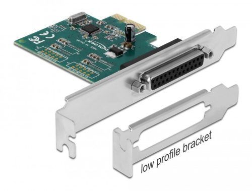 Delock PCI Express-kártya > 1 x Párhuzamos IEEE1284 (90412)