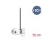 Delock 5G 3,3 - 3,8 GHz antenna N-hüvely 8 dBi 50 cm irányítatlan, rögzített, kültéri, szürke (90417)