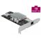Delock PCI Express kártya 1 x 10GBase-T LAN PoE+ RJ45-re (90434)
