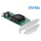 Delock PCI Express x8 Card - 2 x belső NVMe SFF-8643 - alacsony profilú formatényező (90438)