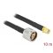 Delock antenna kábel N apa SMA apa LMR/CFD300 10 m alacsony veszteséggel (90449)