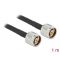 Delock antennakábel N-csatlakozóhoz N-csatlakozó LMR/CFD300 1 m alacsony veszteséggel (90453)