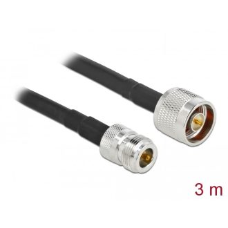  Delock Antennakábel N-dugó - N-hüvely LMR/CFD300 3 m low loss (90457)