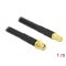Delock Antennakábel RP-SMA-dugó - RP-SMA-hüvely LMR/CFD300 1 m low loss (90462)