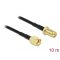 Delock Antennakábel RP-SMA-dugó - RP-SMA-hüvely LMR/CFD100 10 m low loss (90465)