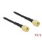 Delock Antennakábel SMA-dugó - SMA-dugó LMR/CFD100, 10 m low loss (90471)