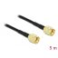 Delock Antennakábel RP-SMA-dugó - RP-SMA-dugó LMR/CFD100, 5 m low loss (90474)