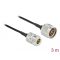Delock Antennakábel N-dugó - N-hüvely LMR/CFD100 3 m low loss (90476)