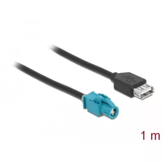   Delock Kábel HSD Z hüvely - A-típusú USB 2.0 hüvely 1 m (90502)
