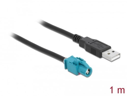 Delock Kábel HSD Z hüvely - A-típusú USB 2.0 apa 1 m