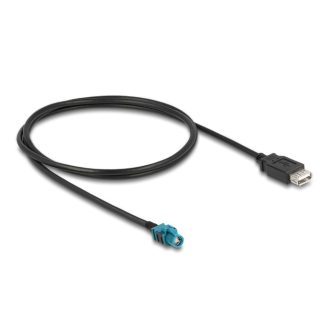   Delock Kábel HSD Z anya - A-típusú USB 2.0 anya 1 m (90563)