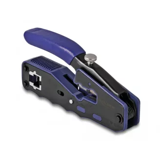   Delock Krimpelő eszköz 8P / RJ45 moduláris plugokhoz vágó és nyúzó funkciókkal (könnyen-csatlakoztatható) (90577)