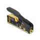 Delock Krimpelő eszköz 6P/8P RJ45/RJ11 csatlakozókhoz Cat. 5/6/7 vágóval és csupaszítóval