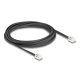 Delock Telefon kábel RJ11 apa - RJ11 apa fekete 2 m (90618)