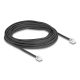 Delock Telefon kábel RJ11 apa - RJ11 apa fekete 10 m (90621)