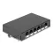 Delock Keystone üres panel, 6 portos, 0,5U, fekete (90628)