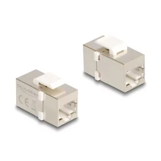   Delock Keystone modul, RJ45-aljzat - RJ45-aljzat, Cat.6 FTP (90637)