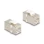 Delock Keystone modul, RJ45-aljzat - RJ45-aljzat, Cat.6 FTP (90637)