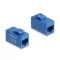 Delock Keystone modul, RJ45-aljzat - RJ45-aljzat, Cat.6A UTP kék (90642)