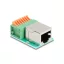 Delock RJ45 anya - Terminal block nyomógombbal Cat.5e (90652)