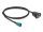 Delock Kábel HSD Z apa - RJ45 anya 1 m