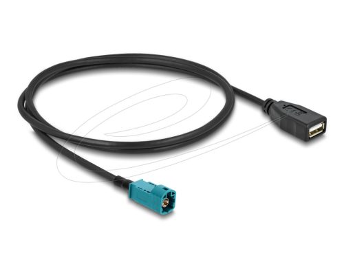 Delock Kábel HSD Z apa - A-típusú USB 2.0 anya 1 m