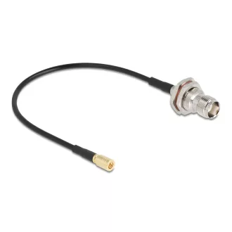   Delock Antennakábel TNC-hüvely apa SMB-dugó RG-174, 20 cm (90724)