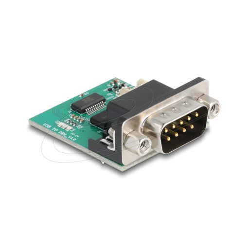 Delock USB - RS-232 átalakító FTDI FT231XS USB 2.0 tűfejes apa - D-Sub 9 apa kábel 30 cm (90781)