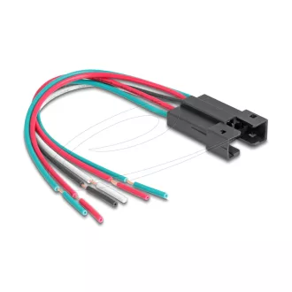   Delock Foglalat 22 mm-es 6 tűs Nyomó Gomb vagy Kapcsoló (90791)