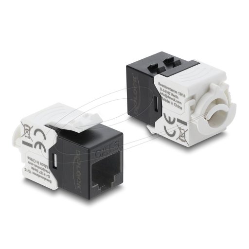 Delock Keystone Modul RJ45 anya - LSA Cat.6 UTP lezáró füllel és kábel rögzítő nélkül (90794)