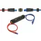 Delock Kábel csatlakoztató RJ45 anya - RJ45 anya Cat.7 M23 cérnával IP68 por és vízhatlan (90816)