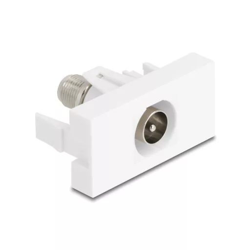 Delock Easy 45 Module IEC apa-F anya fehér (90828)